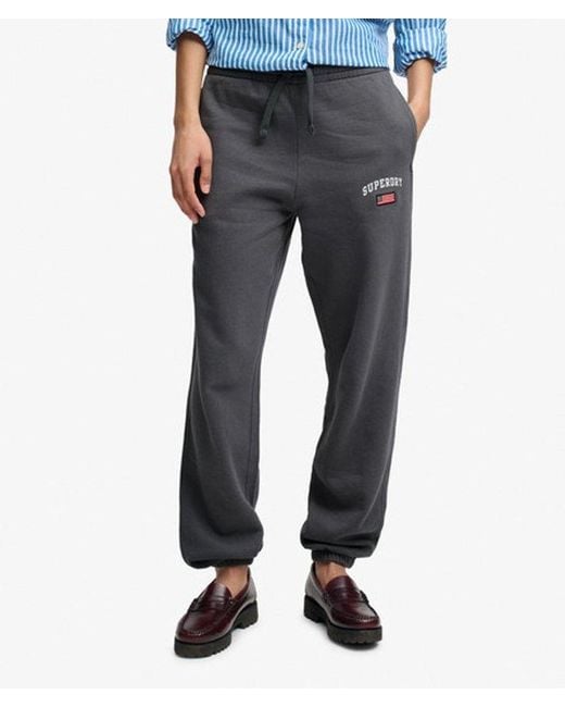 Superdry Blue & Co Athletic Essential Boyfriend joggers