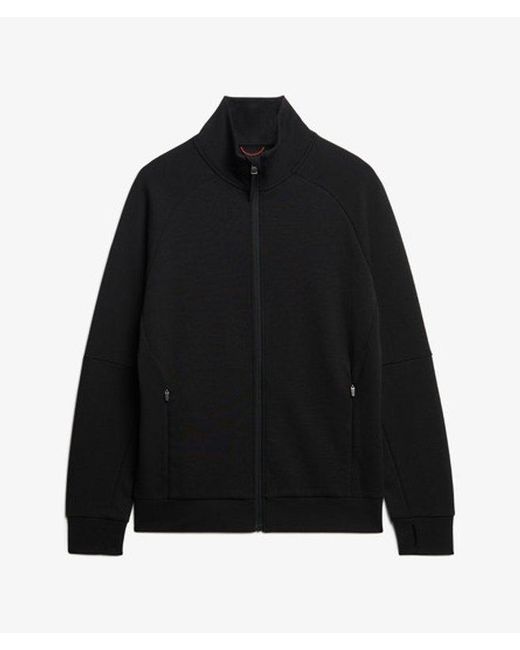 Superdry Black & Co Tech Loose Track Top for men
