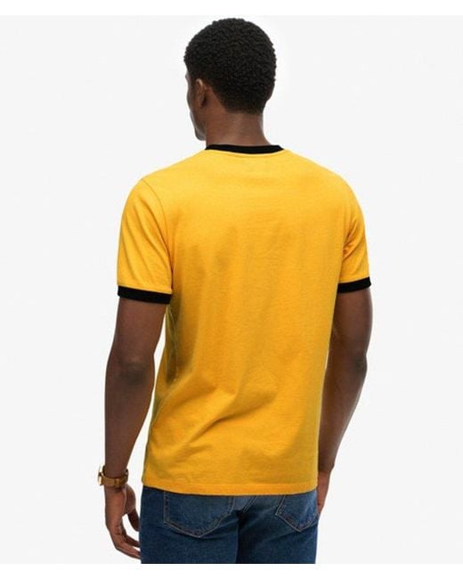 Superdry Yellow & Co Modern Industry Relaxed T-shirt for men