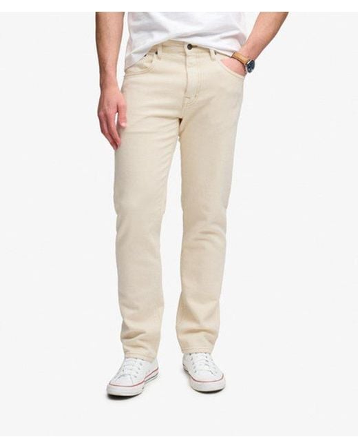 Superdry White & Co Organic Cotton Vintage Slim Straight Jeans for men