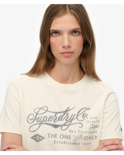 Superdry Natural & Co Industry Workwear Relaxed T-shirt