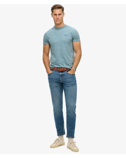 Superdry Blue & Co Essential Logo T-shirt for men