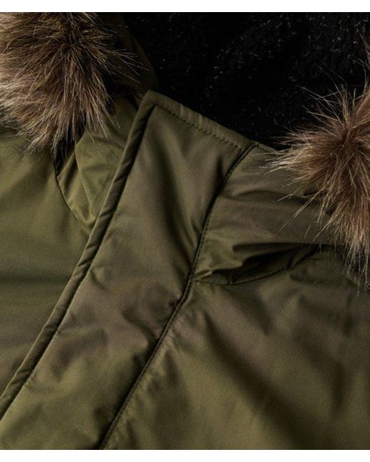Superdry Green Everest Bomber Jacket Army for men