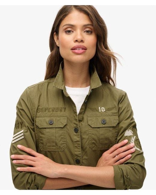 Superdry Green & Co Military Shirt