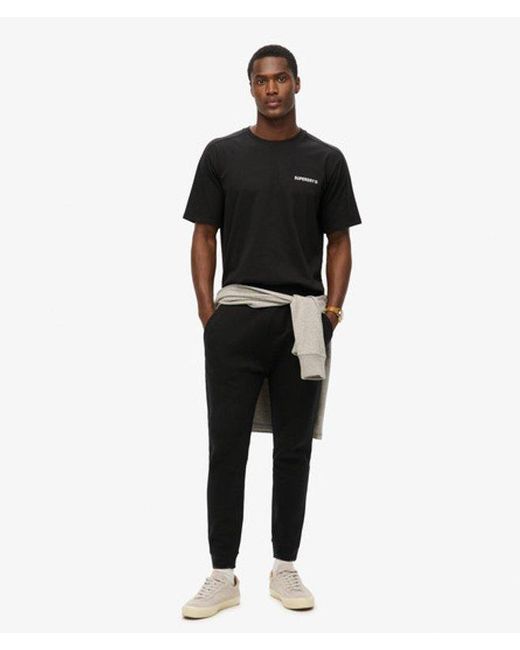 Superdry Black & Co Tech Relaxed T-shirt for men