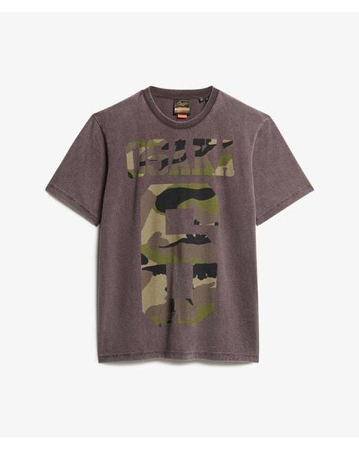 Superdry Brown & Co Osaka Loose T-shirt for men