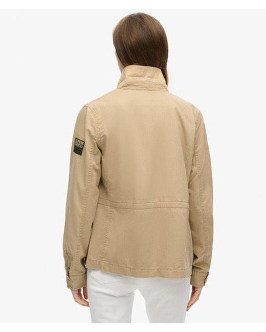Superdry Natural Military M65 Lined Jacket