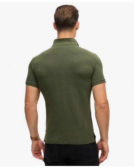 Superdry Green 'Destroyed Polo Shirt for men