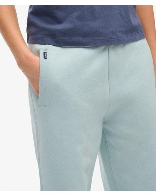 Superdry Blue & Co Essential Logo Cuffed joggers