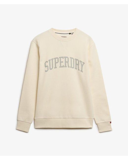 Superdry Natural & Co Athletic Essentials Crew Sweatshirt for men