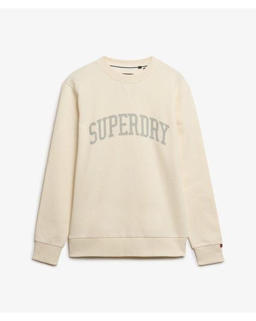 Superdry Natural & Co Athletic Essentials Crew Sweatshirt for men