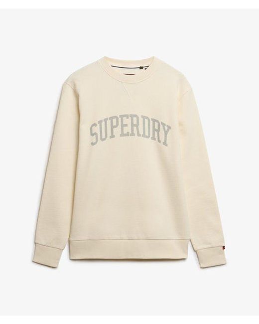 Superdry Natural & Co Athletic Essentials Crew Sweatshirt for men