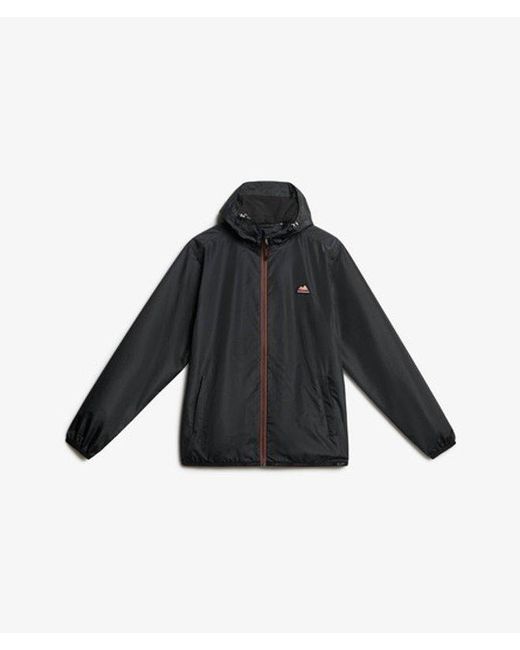 Homme Veste Essential Tri Windbreaker Taille Superdry pour homme en coloris Black