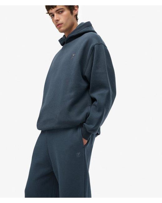 Superdry Blue Oversized Joggers for men