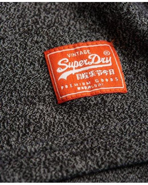 Superdry Gray Limited Icarus T-Shirt Charcoal Marl Jaspe for men