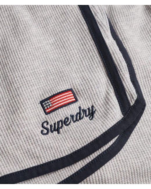 Superdry White & Co Athletic Essentials Waffle Retro Shorts