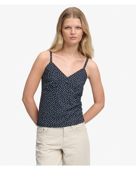 Superdry Blue & Co Cami Top