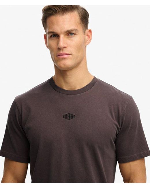 Superdry Gray & Co Micro Logo T-shirt for men