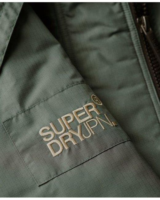 Superdry Green Hooded Mountain Sd Windbreaker Jacket for men