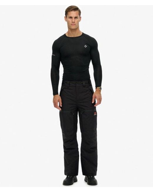 Superdry Black & Co Ski Shell Pants for men