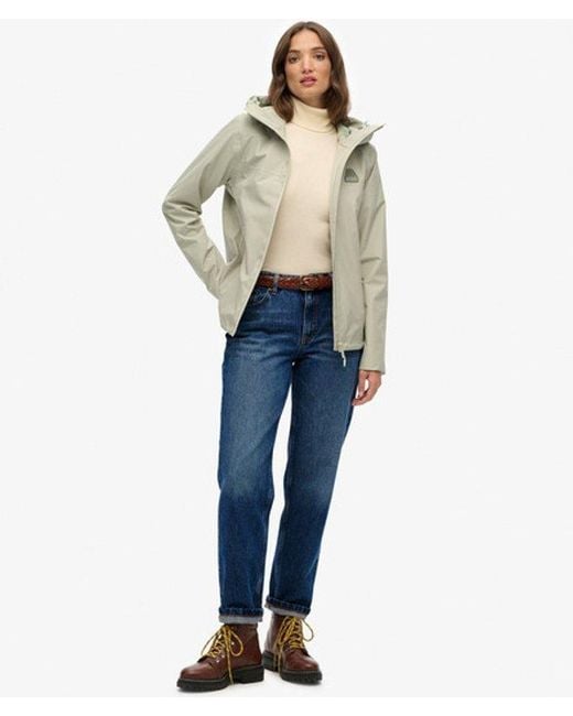 Superdry Natural & Co Waterproof Jacket