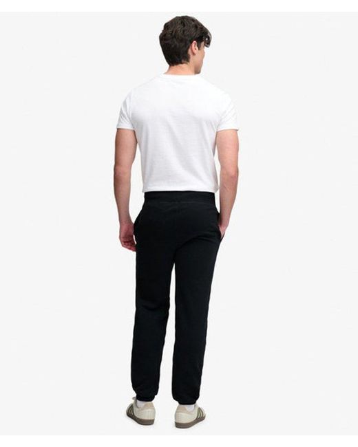 Superdry Essential joggingbroek Slanke Pasvorm in het White voor heren