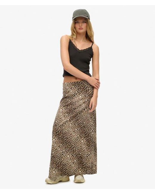 Superdry Natural & Co Column Maxi Skirt