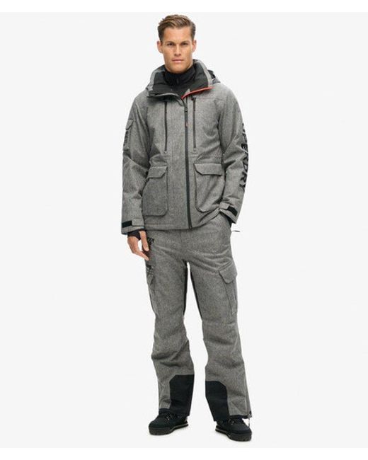 Superdry Gray & Co Ski Peak Rescue Jacket for men