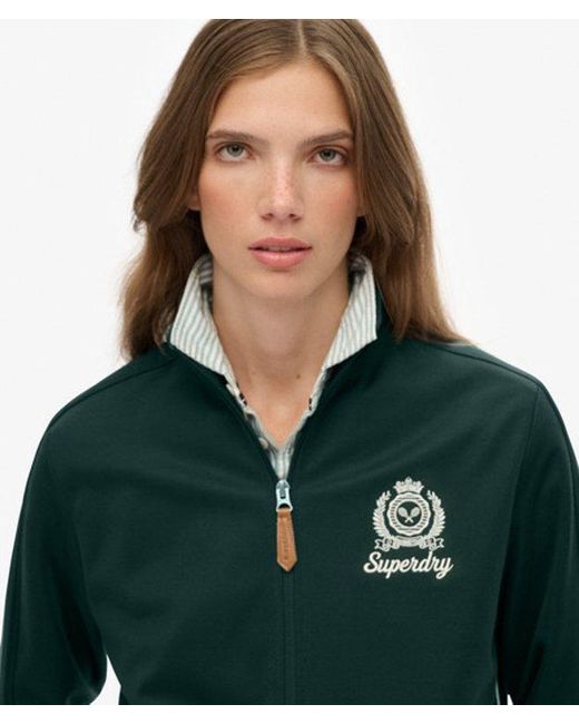 Superdry Green Country Club Track Top