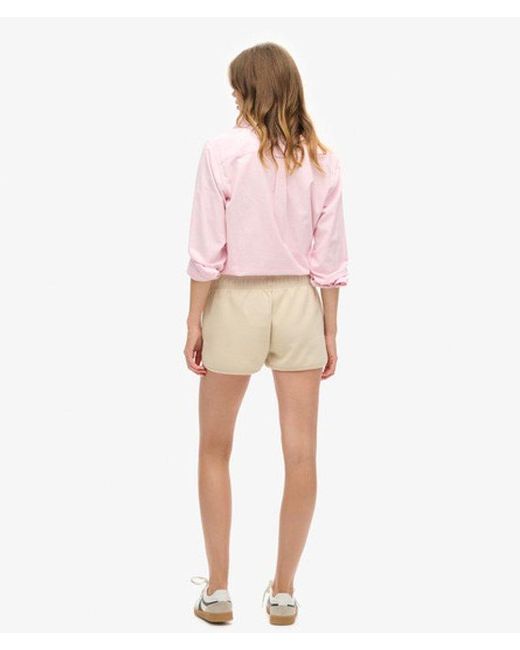 Superdry Pink & Co Sports Tech Racer Shorts