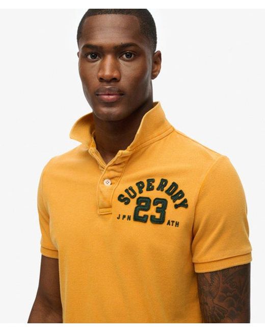 Superdry Orange & Co Vintage Athletic Polo Shirt for men