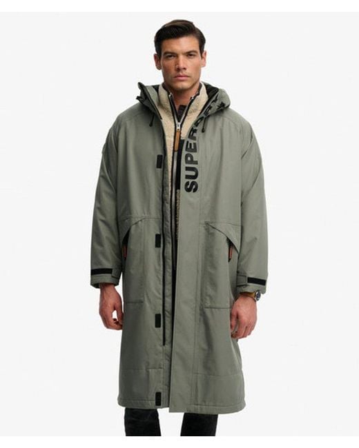 Superdry Green Ultimate Waterproof Robe
