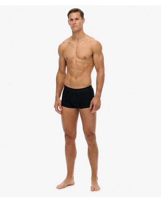Superdry Black & Co Trunk Triple Pack for men