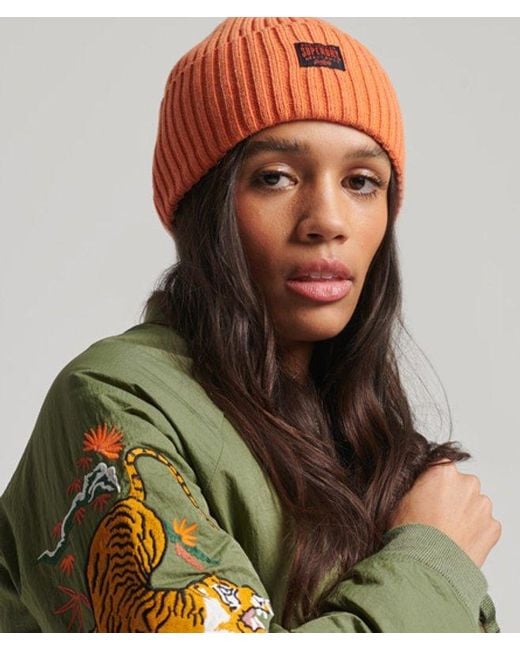 Superdry Orange & Co Workwear Knitted Beanie