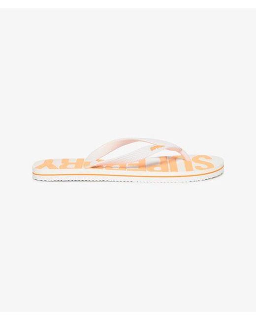 Superdry Natural & Co Vintage Flip Flops for men