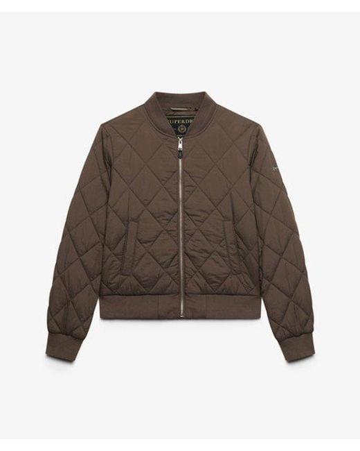 Superdry Brown & Co Liner Bomber Jacket