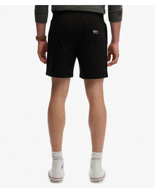 Superdry Black & Co Essential Logo Classic Shorts for men