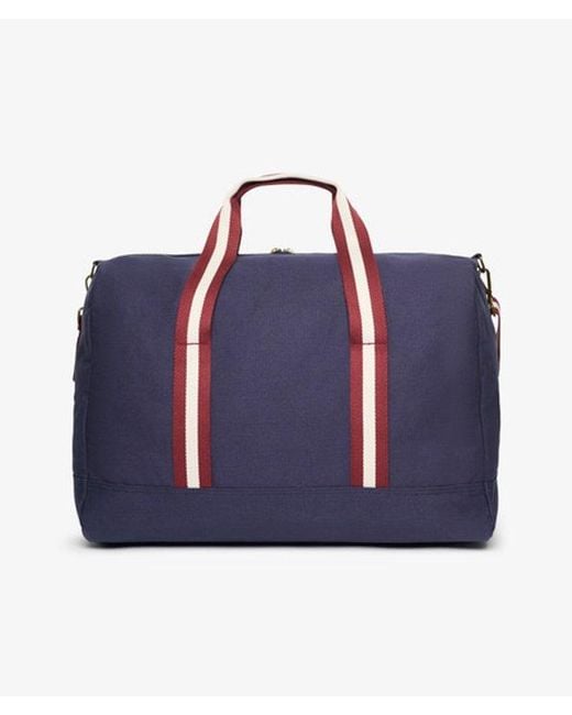 Superdry Blue & Co Athletic Essentials Weekender Bag for men