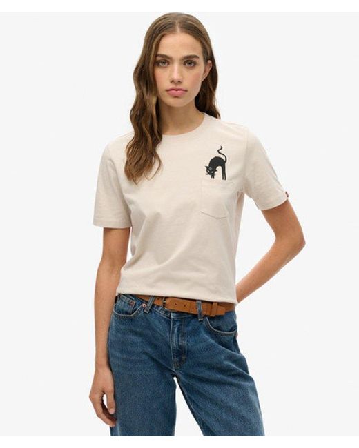 Superdry Natural Psychic Readings Relaxed T-shirt