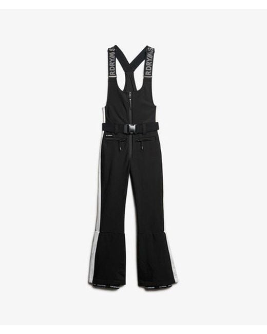 Superdry Black & Co Luxe Ski Dungarees