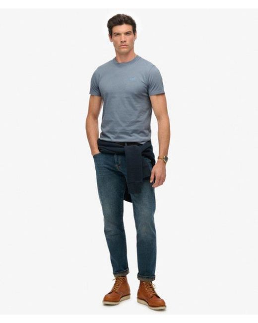 Superdry Blue & Co Essential Logo T-shirt for men