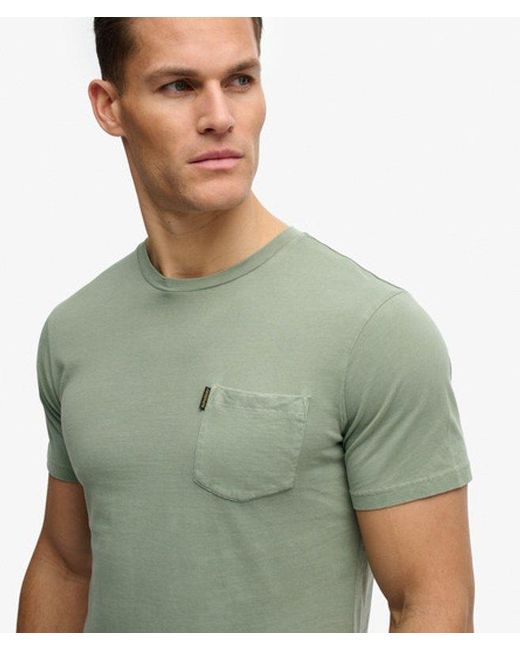 Superdry Green & Co Classic Essential Pocket T-shirt for men