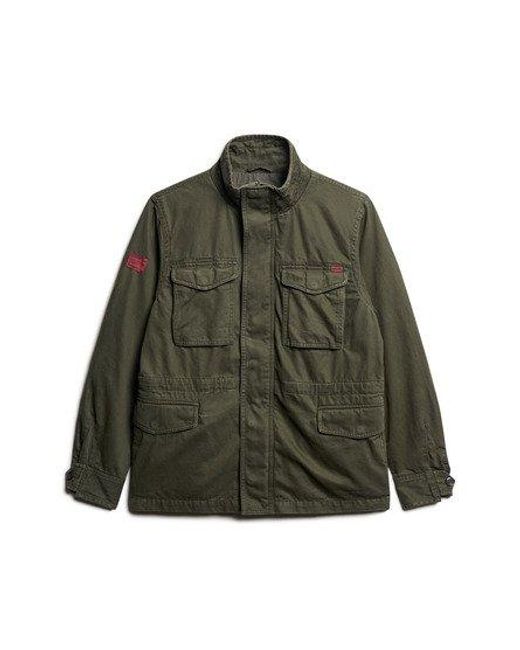 Veste militaire rookie Superdry pour homme en coloris Marron Lyst