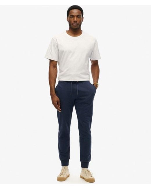Superdry Blue & Co Plain joggers for men