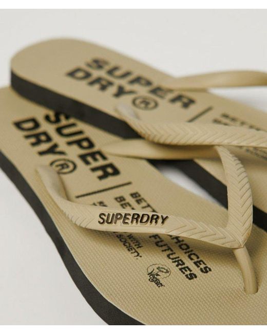 Superdry Metallic & Co Studios Flip Flops