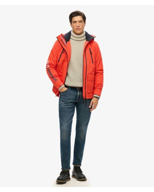 Coupe-vent à capuche ultimate sd windbreaker Superdry pour homme en coloris Red
