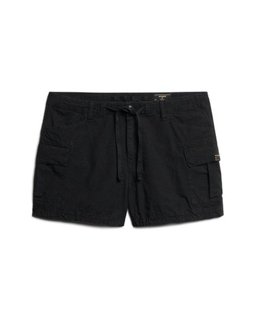 Superdry Black & Co Cargo Shorts