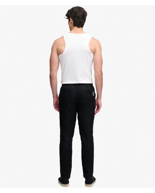 Superdry White & Co Merchant Linen Pants for men