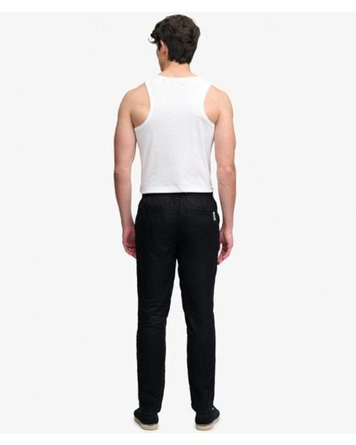 Superdry White & Co Merchant Linen Pants for men