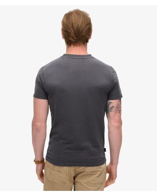 Superdry Gray & Co Essential Logo T-shirt for men